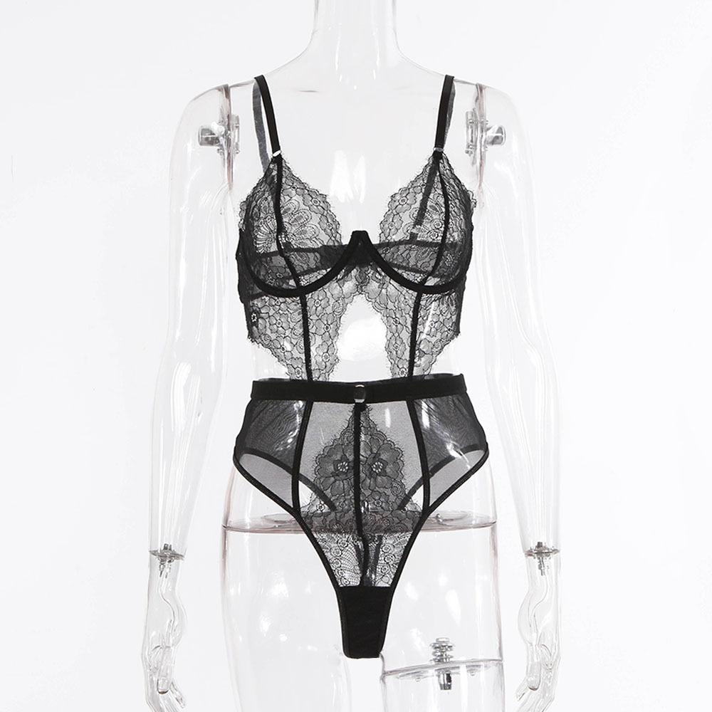 Cut Out Sexy Teddy Lingerie - Dressfeel