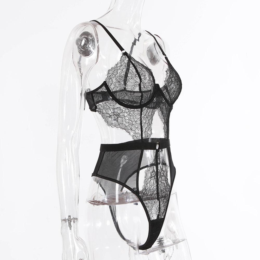 Cut Out Sexy Teddy Lingerie - Dressfeel